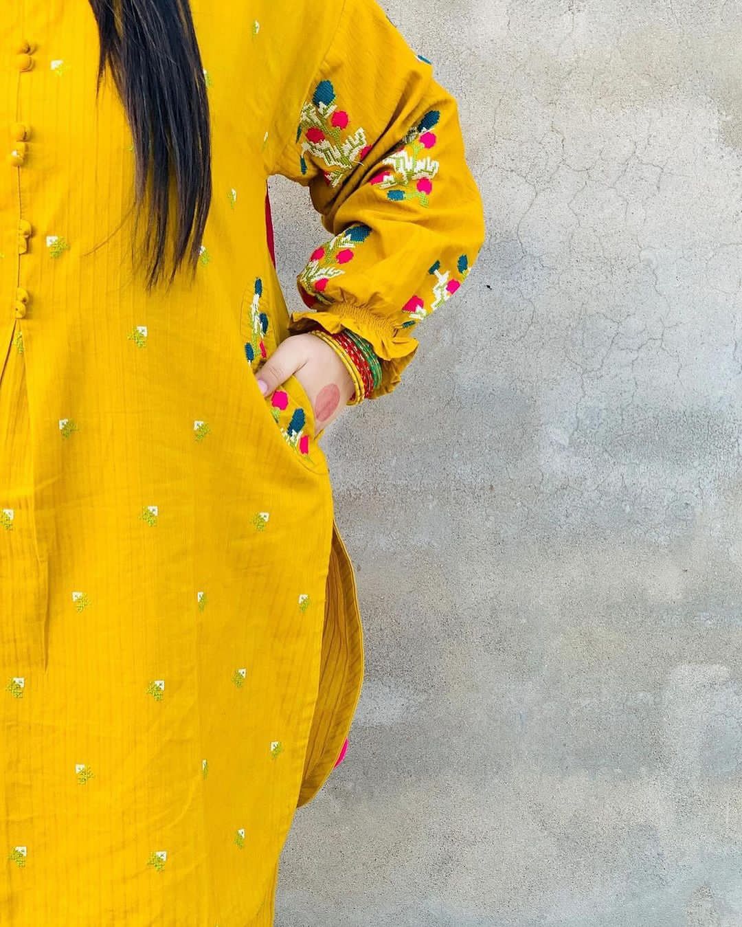 BURAAQ PLAZZO EMBROIDERY 2PC