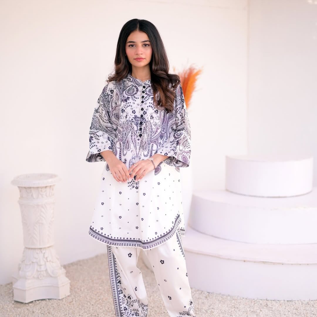 ANAYA CO-ORD DIGITAL PRINTED 2PC STITCHED FOR GIRLS