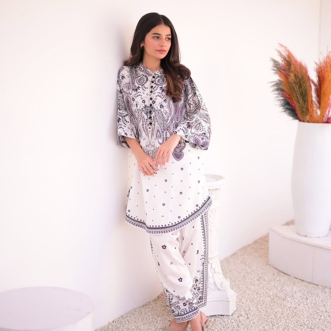 ANAYA CO-ORD DIGITAL PRINTED 2PC STITCHED FOR GIRLS