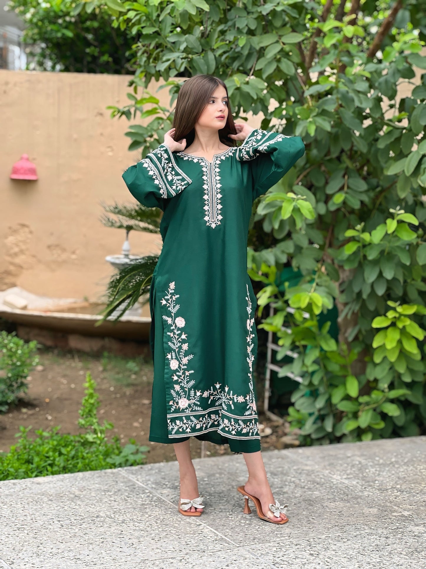 ADAAB EMB 2PC STITCHED FOR GIRLS