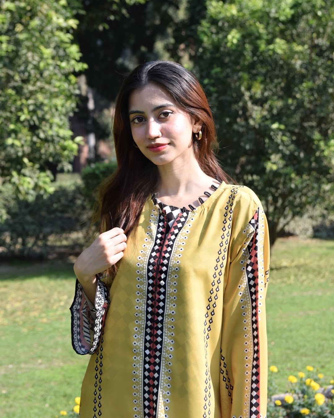 YELLOW BLUSH CO-ORD 2PC STITCHED FOR GIRLS