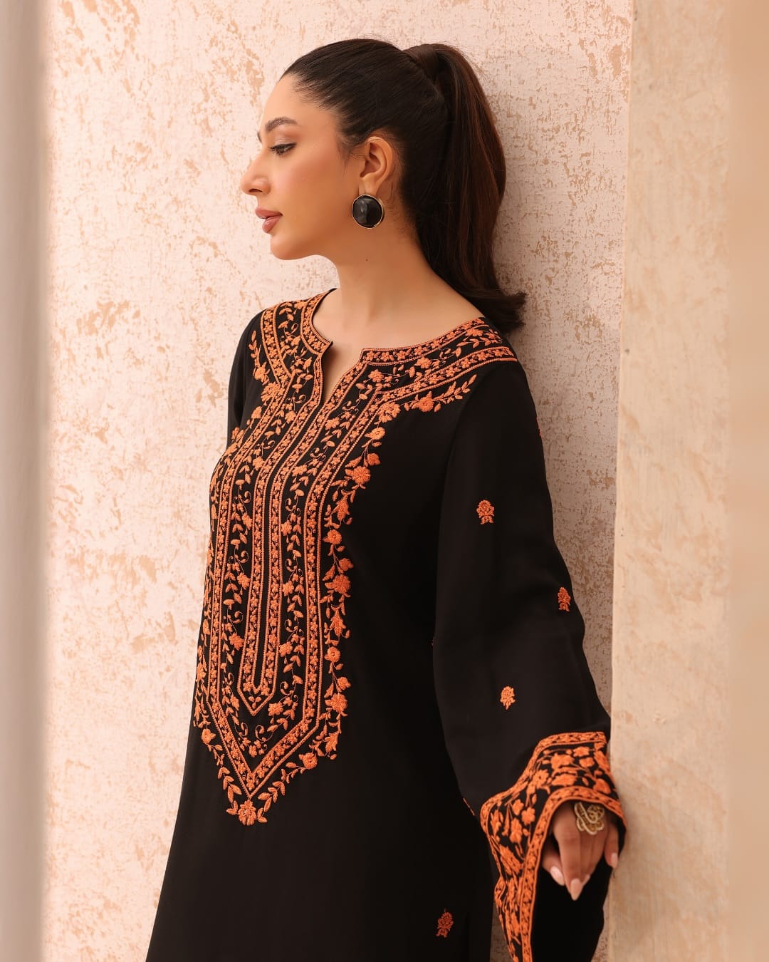 SOFIA Classic Embroidery 2 PIECE STITCHED DRESS FOR GIRLS