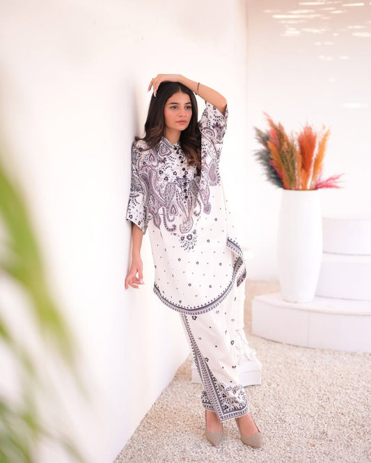 ANAYA CO-ORD DIGITAL PRINTED 2PC STITCHED FOR GIRLS