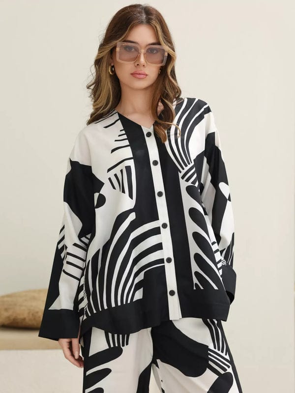 EVENA CO-ORD SET STITCHED FOR GIRLS