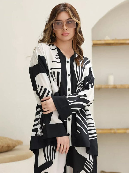 EVENA CO-ORD SET STITCHED FOR GIRLS