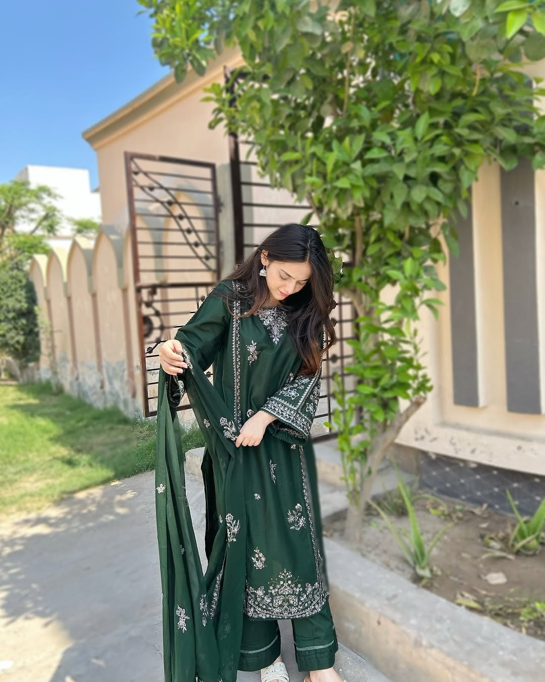 OMAL CO-ORD SET STITCHED FOR GIRLS