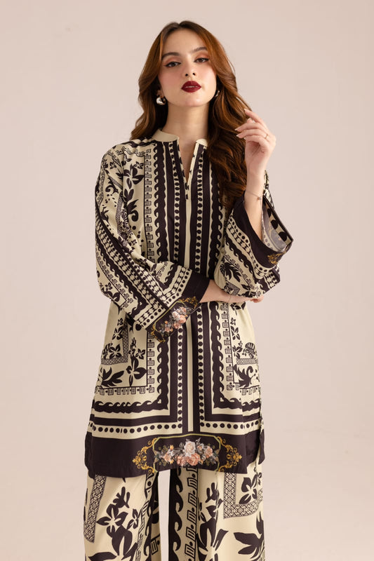 HANIA AMIR 2PC STITCED For girls