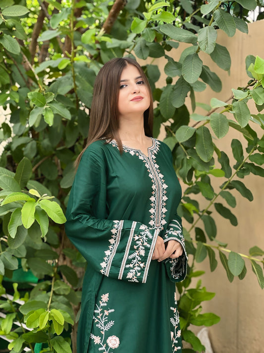 ADAAB EMB 2PC STITCHED FOR GIRLS