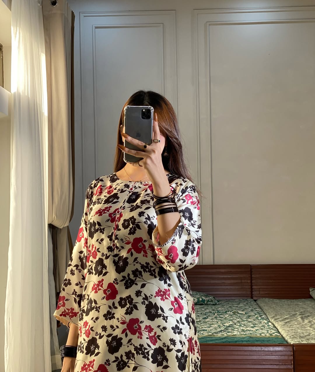 PETAL BLUSH CO-ORD SET STITCHED FOR GIRLS