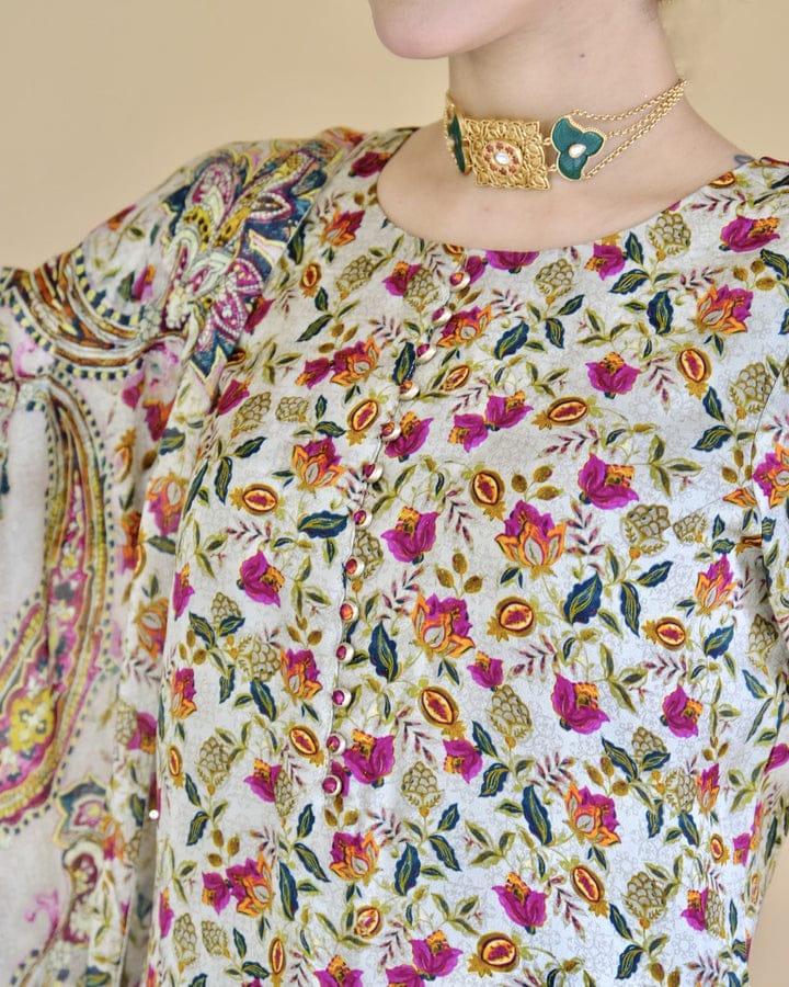 HADIQAA 3PC SUITE STITCHED FOR GIRLS