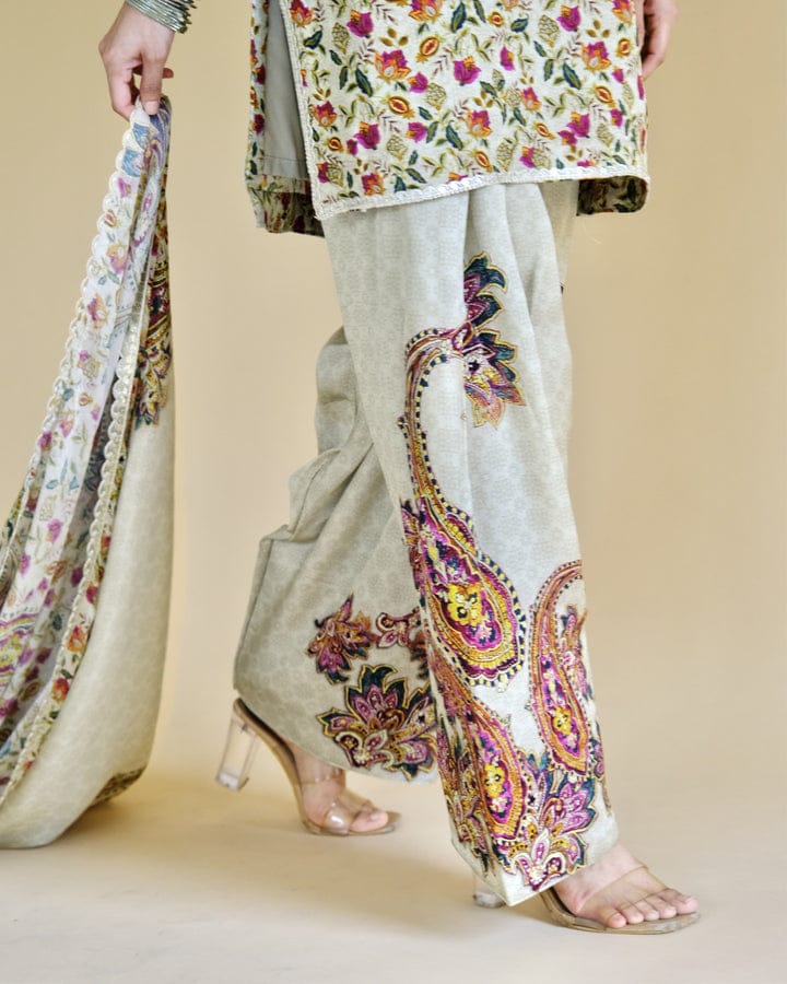 HADIQAA 3PC SUITE STITCHED FOR GIRLS