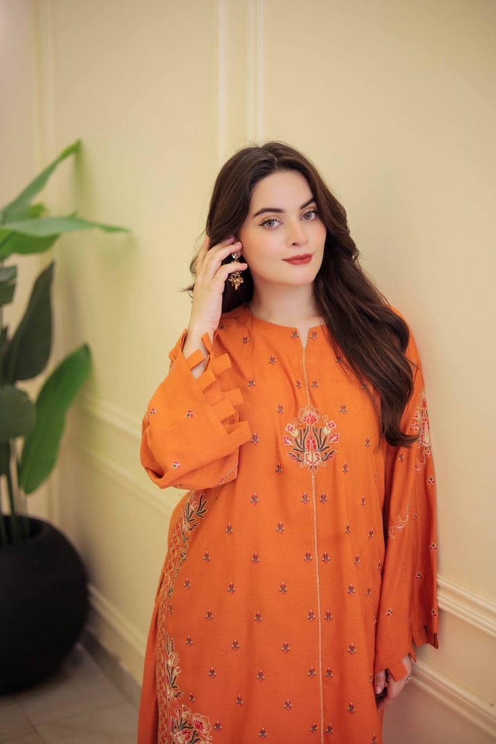 MISHELL FARSHI SHALWAR STITCHED FOR GIRLS